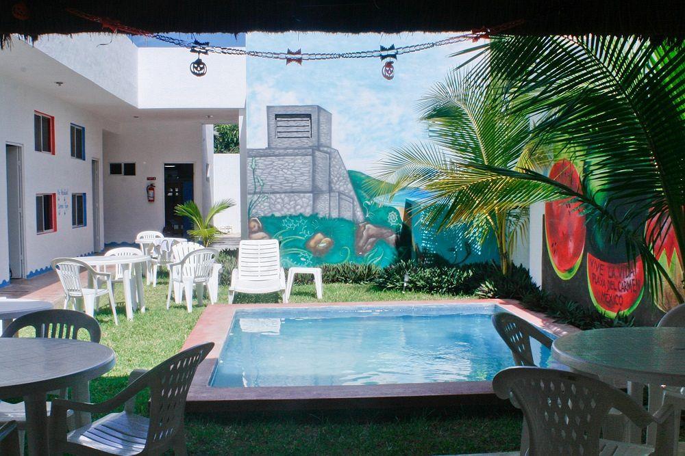 Hostal Vive La Vida Playa del Carmen Exterior photo
